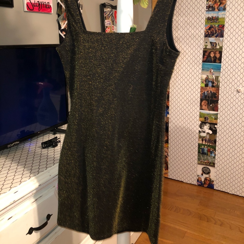 Forever 21 Metallic Mini Dress